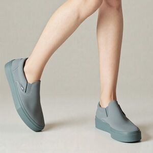 Women's Gray Slip-On Shoes